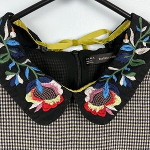 LAST CHANCE Zara Trafaluc small gingham patterned tunic/dress